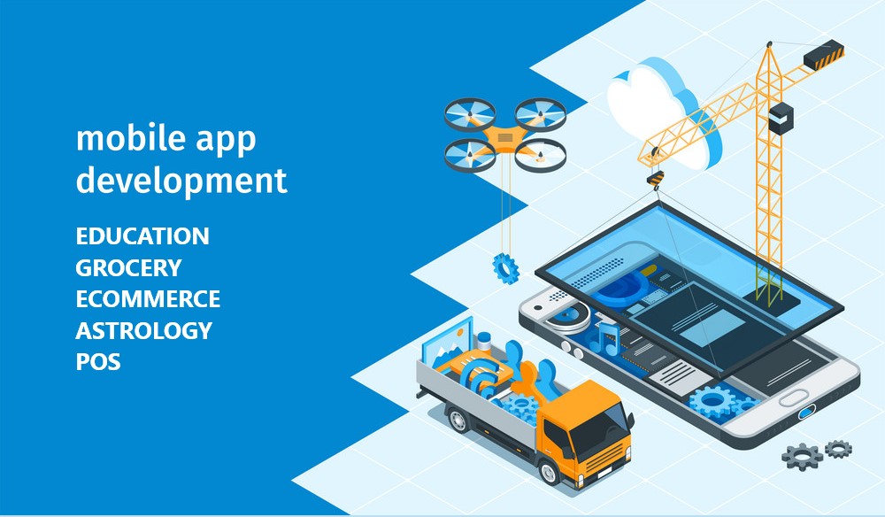 Mobile Apps, Mohali, Chandigarh, Punjab, Patiala, Ecommerce, POS, Food Delivery, School Automation, Education.